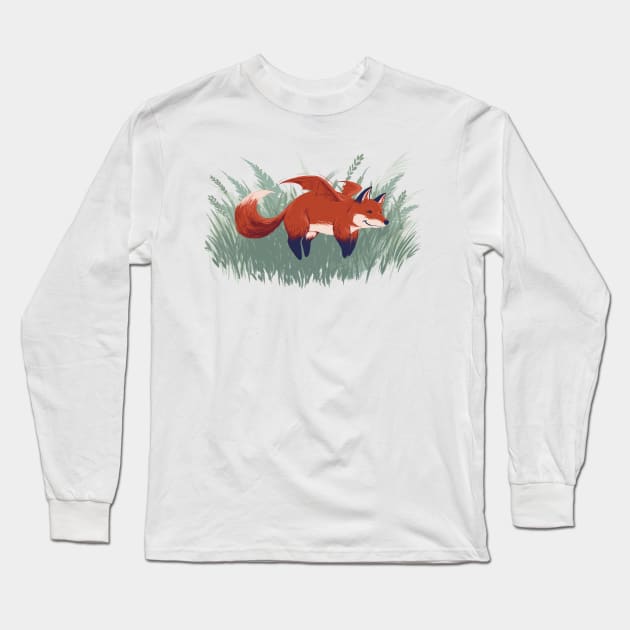 Flying fox Long Sleeve T-Shirt by iambirgitte